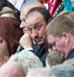 Rafa Benítez, En El Homenaje De Hillsborough