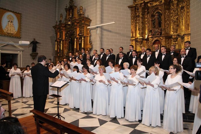 Actuación Del Orfeón Pamplonés.