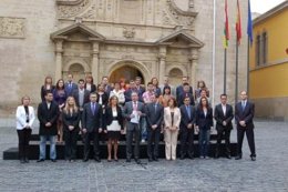 Aldama, Junto A Todos Los Miembros De Su Candidatura Al Gobierno Regional