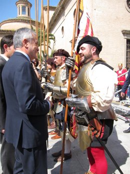 El Presidente De La Junta, José Antonio Griñán, En Santa FE