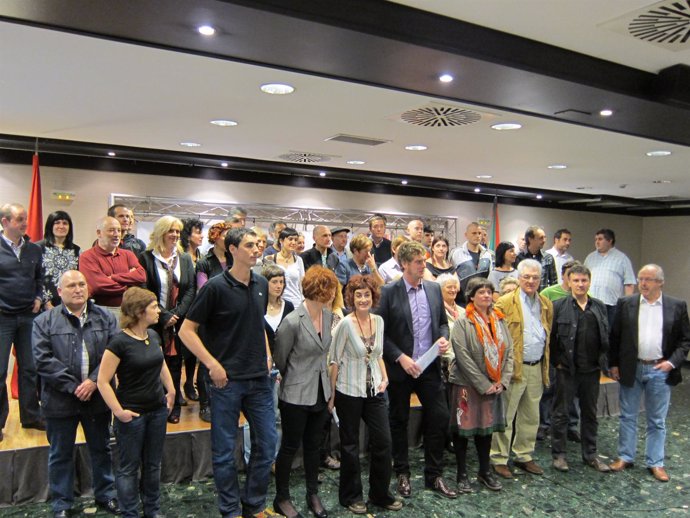 Presentación De Las Candidaturas De Bildu Al Parlamento Foral Y A Pamplona.