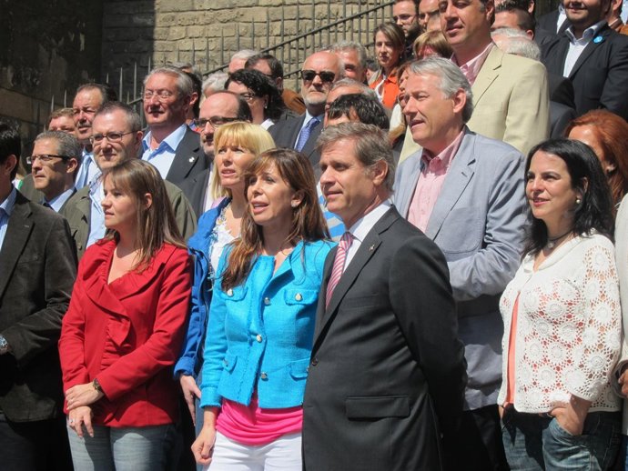 Alicia Sánchez Camacho Y El Alcaldable Del PP De Barcelona, Alberto Fernández