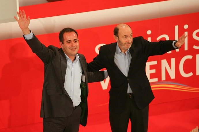 Jorge Alarte Y Alfredo Pérez Rubalcaba