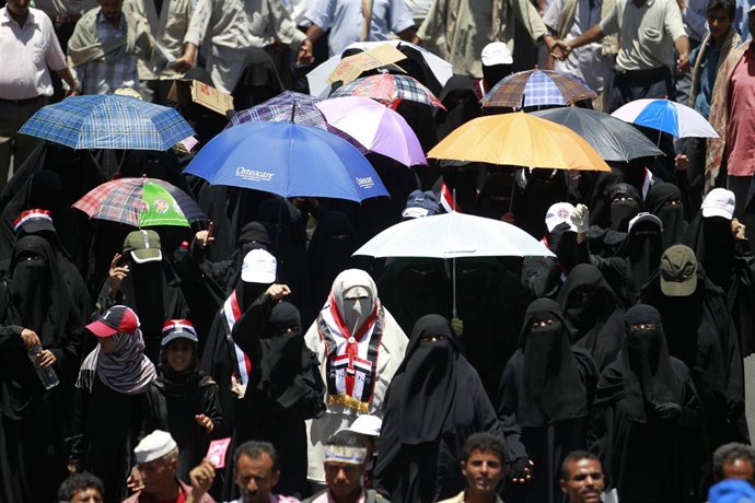 Protestas En Yemen
