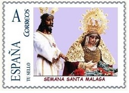 Sello De Nuestro Padre Jesús Cautivo Y Maria Stm De La Trinidad Coronada