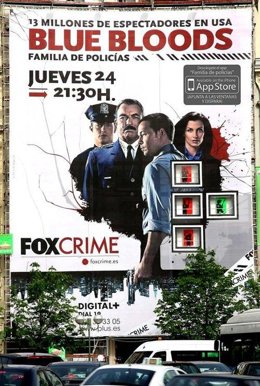 Gran Lona Interactiva De Blue Bloods