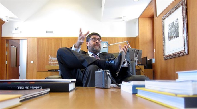 El Consejero Mayor De La Cámara De Cuentas, Antonio López, Durante La Entrevista