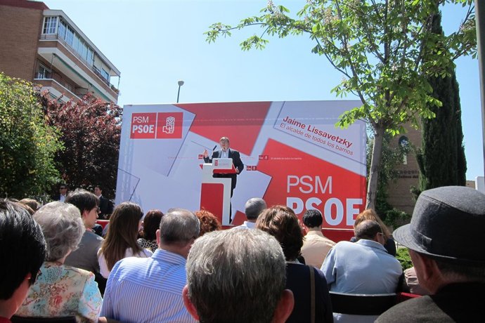 Lissavetzky En Un Mitin En Villaverde