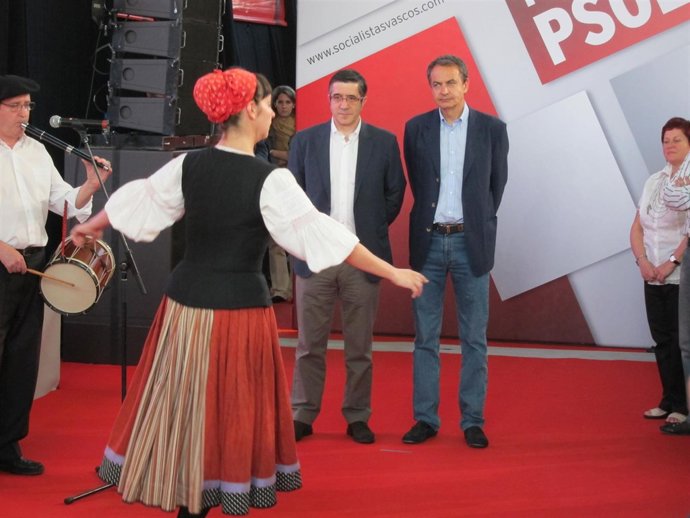 José Luis Rodríguez Zapatero, Junto A Patxi López