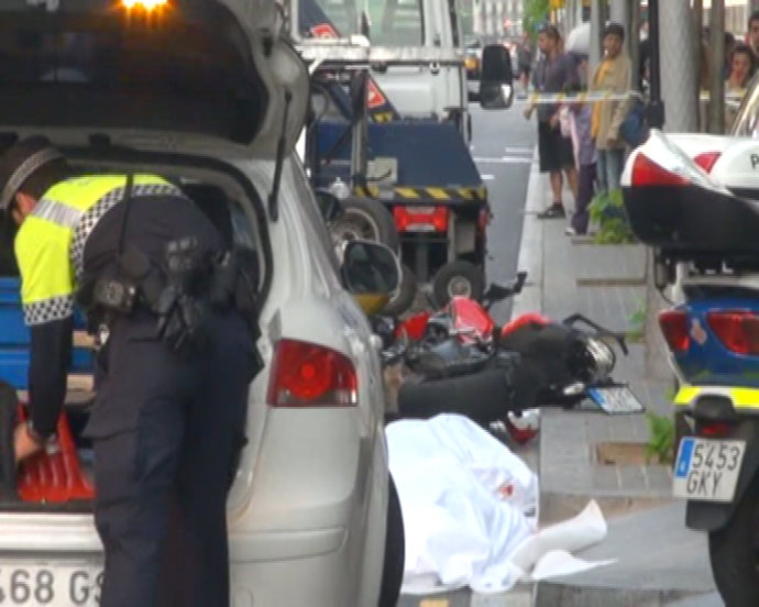 Accidente motoristas