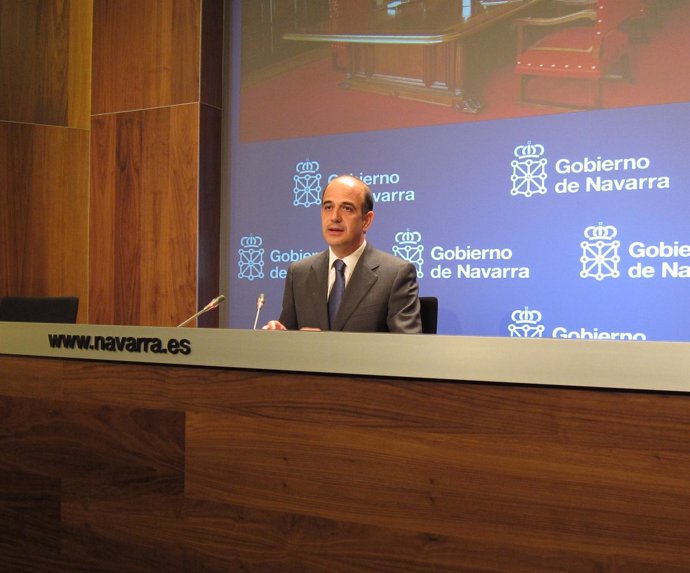 El Portavoz Del Gobierno De Navarra, Alberto Catalán