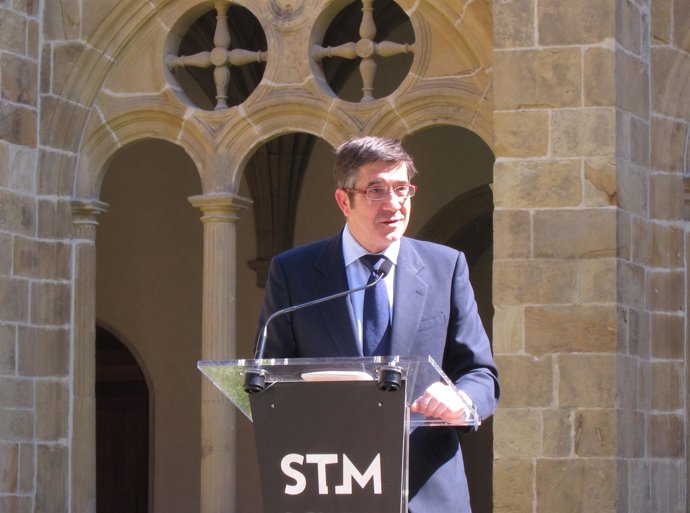 El Lehendakari, Patxi López, En San Telmo. 