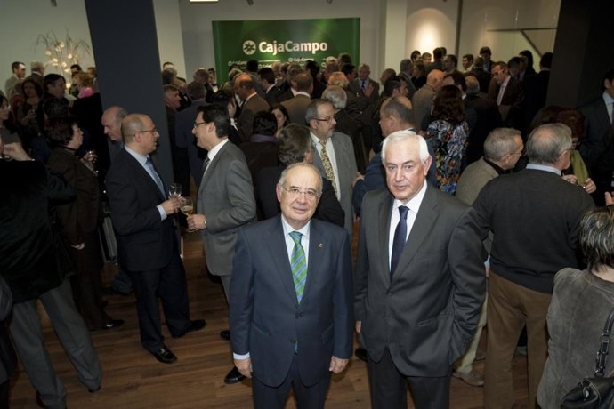 Antonio Pérez Lao Y Luis Robledo, Presidentes De Cajamar Y Caja Campo