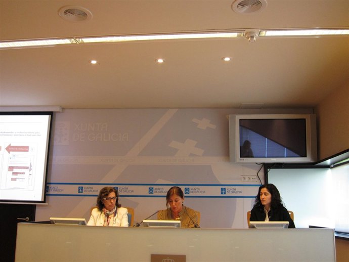 La Conselleira De Traballo E Benestar, Beatriz Mato