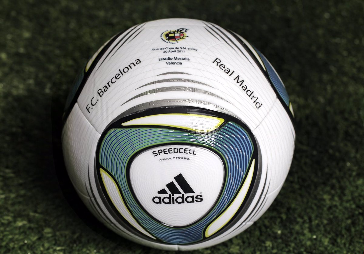 Concurso También Perla Fútbol/Copa.- Adidas personaliza el balón 'speedcell' para la final de  Valencia
