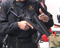 Los Mossos contarán con la nueva arma antidisturbios para el dispositivo de la Copa del Rey