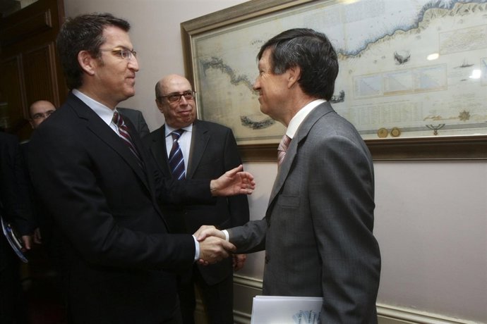 Alberto Nunez Feijioo Participa Na Reunion Da Comision De Coordinacion E Desenvo