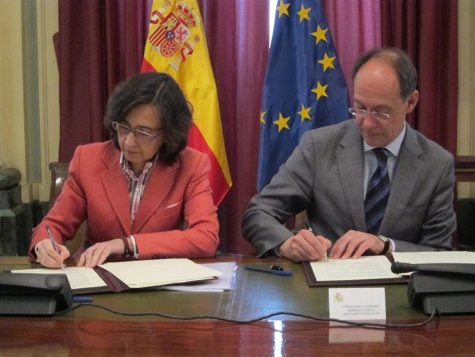 Rosa Aguilar y Juan Díaz Trillo