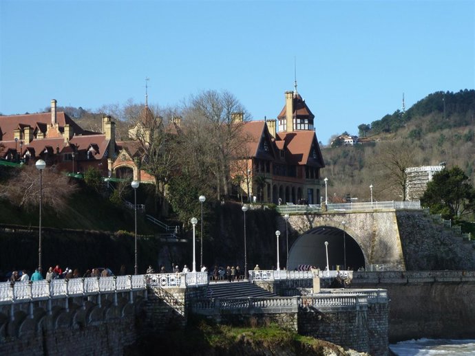 Palacio Miramar de San Sebastián.