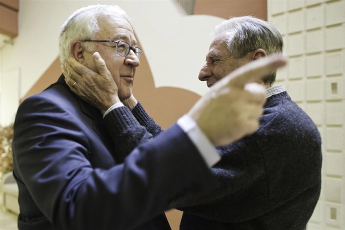 José Ángel Biel con Ricardo Eced