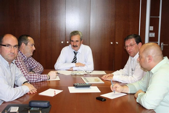 Graciano Torre, Durante La Reunión Con MCA-UGT Asturias