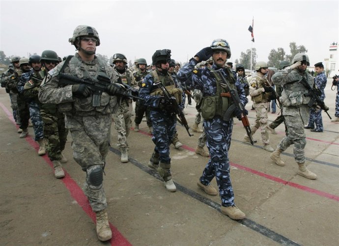Formación De Militares Iraquíes Por Parte De EEUU