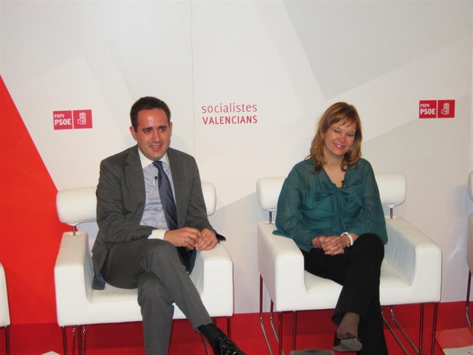 Jorge Alarte Y Leire Pajín