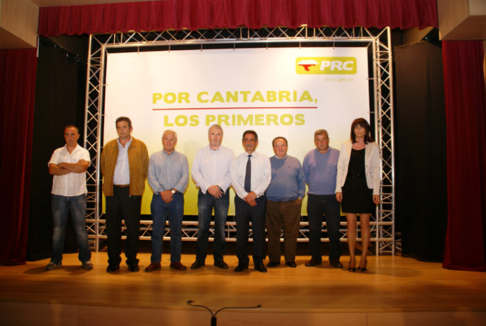 Candidatos del PRC en el Nansa. 