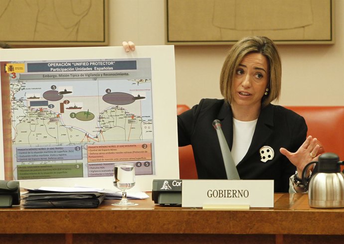 Comparecencia De Carmen Chacón En El Congreso Sobre Libia