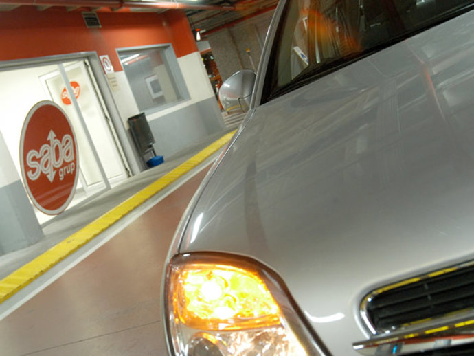 Un aparcamiento gestionado por Saba (Abertis)