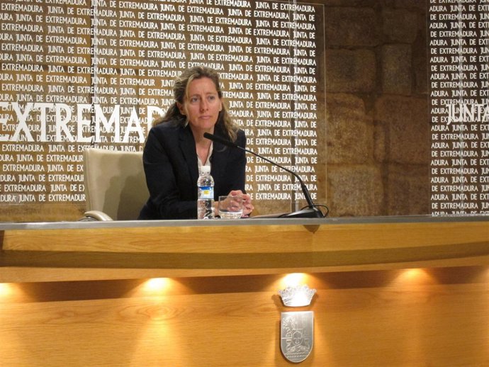 La Directora General De Acción Exterior De La Junta De Extremadura, Lucía Martín