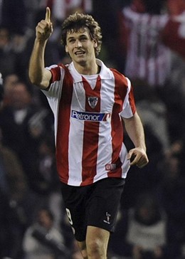 Primer plano de Fernando Llorente