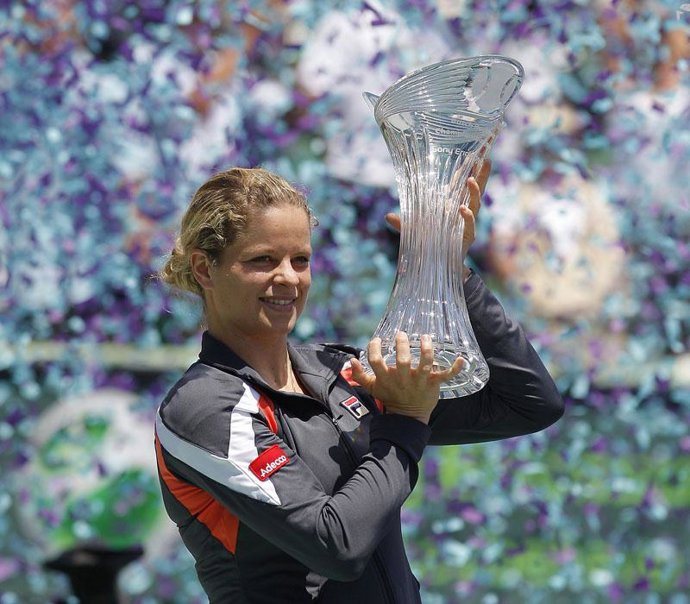 La tenista belga Kim Clijsters
