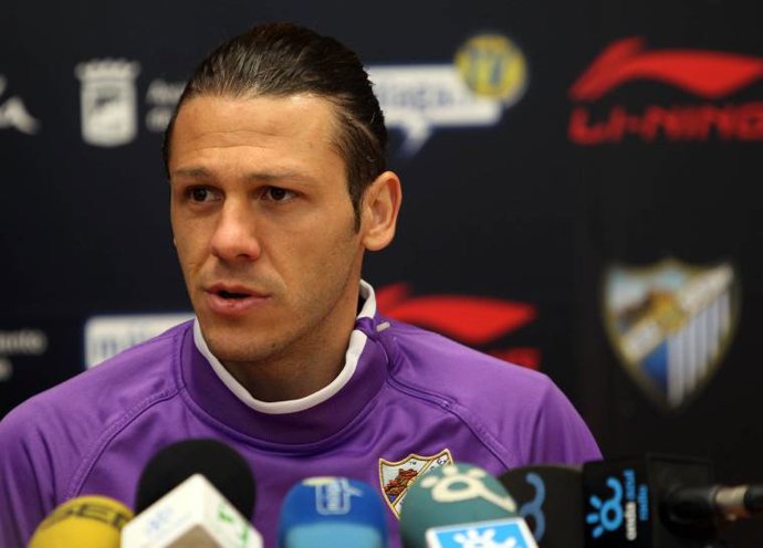 Martín Demichelis, durante una rueda de prensa