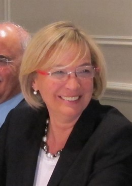 La  Consejera De Presidencia Del Gobierno De Aragón, Eva Almunia