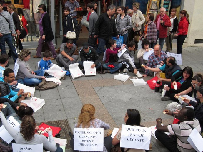 Flashmob De UGT Juventud