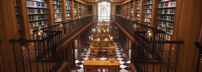 Vista De La Biblioteca Menéndez Pelayo
