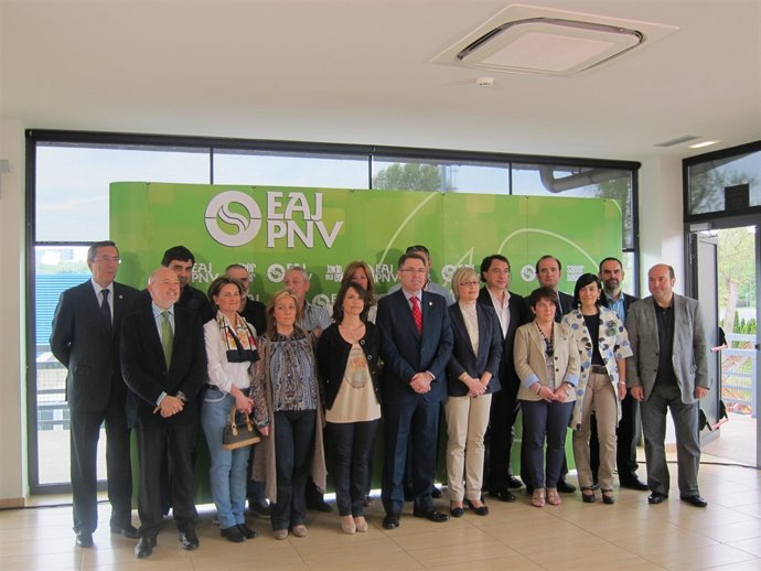 Presentación De La Candidatura Del PNV A La Alcaldía De Getxo.
