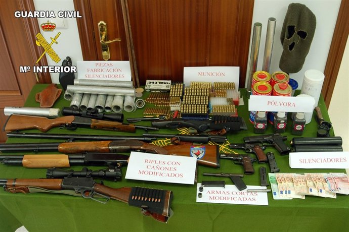 Armas Y Munición Intervenidas
