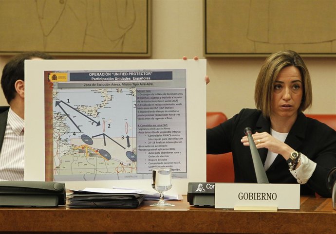 Carmen Chacón, En La Comisión De Defensa