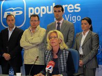 El PP promete "unidad" para poner en marcha el Área Metropolitana de Vigo tras el "calvario de engaños" del bipartito