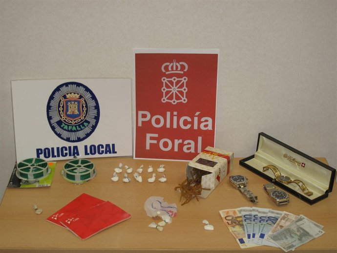 Material Incautado A Los Detenidos.