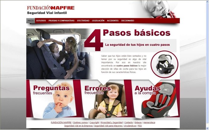 Nueva Página De Seguridad Vial Infantil