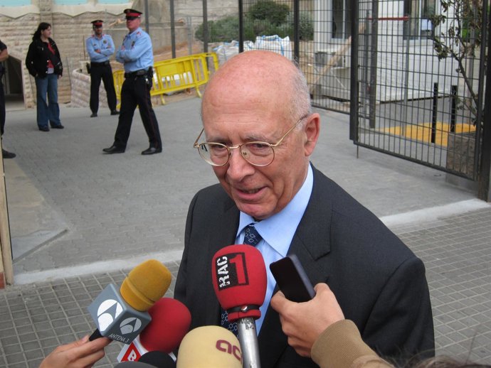 El Presidente Del Patronato De La Sagrada Família, Joan Rigol