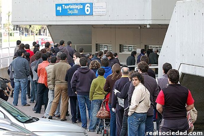 Agotadas En Anoeta Las 200 Entradas Para El Derbi De San Mamés