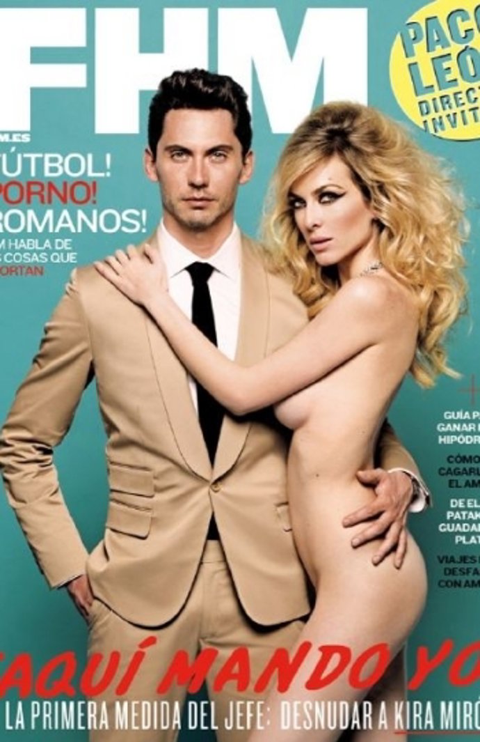 Paco León Y Kira Miró En FHM