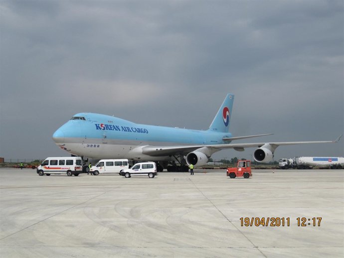 Avión De Korean Air Cargo