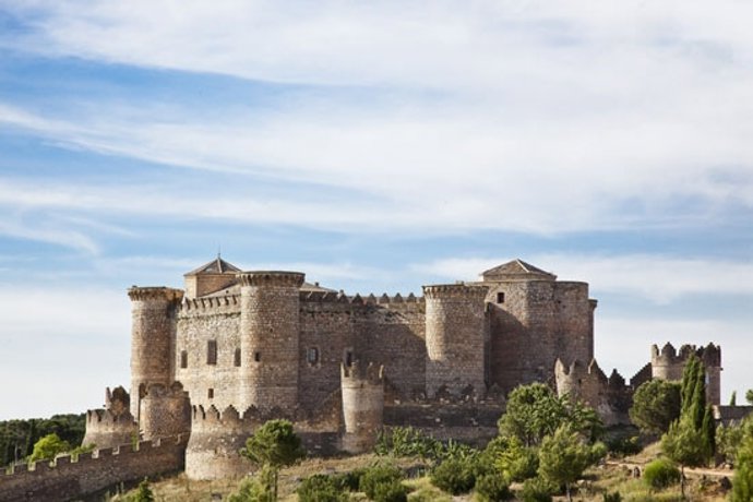 Castillo De Belmonte En La Provincia De Cuenca