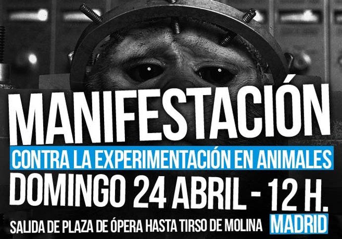 Cartel Convocando La Manifestación El 24 De Abril