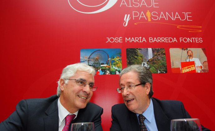 El Presidente De Castilla-La Mancha, José María Barreda,